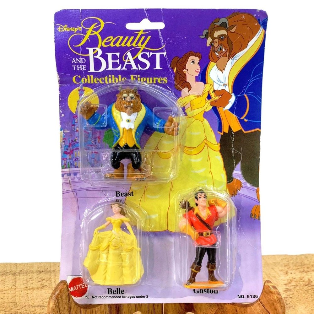 Disney Mattel Cake Toppers PVC Figurines 3" New
